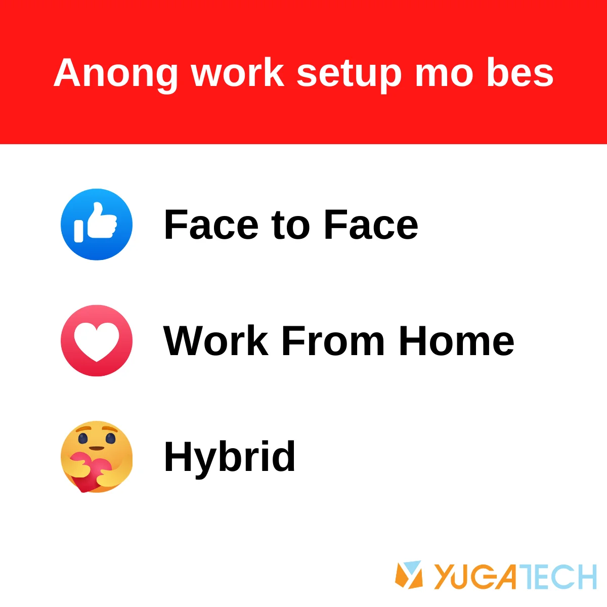 Anong Work Setup Mo Bes