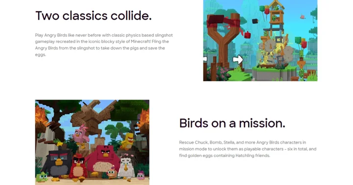 Minecraft X Angry Birds 3