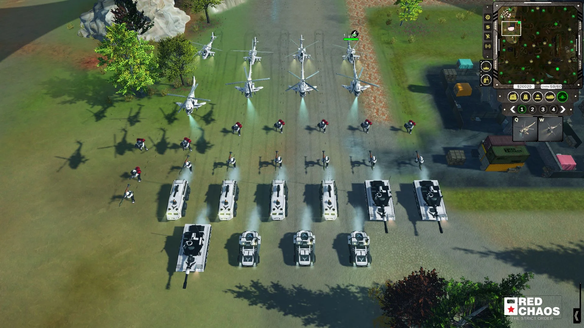 Red Chaos The Strict Order Rts Game 1