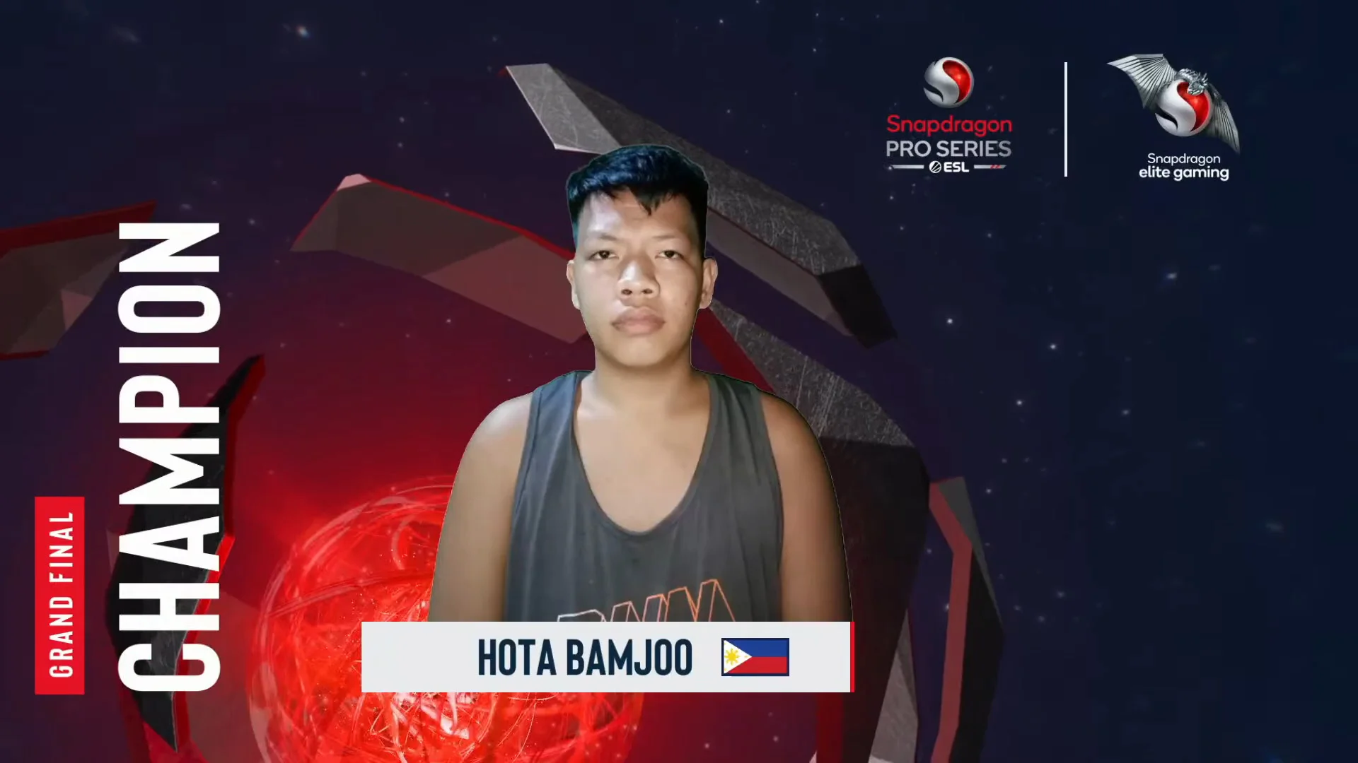 Bamjoo Champion Apac Lor Snapdragon