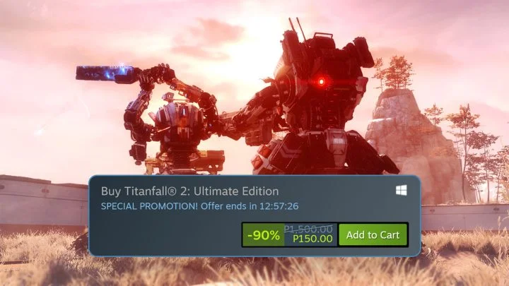 Titanfall 2 Steam Sale 150 Fi