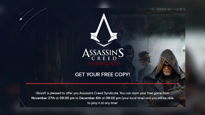 Assassins Creed Syndicate Free Game Ubisoft