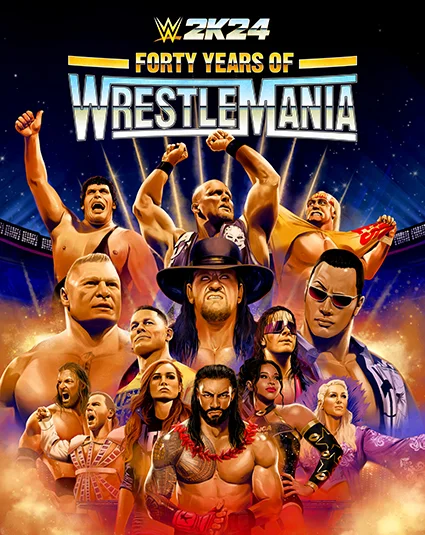 Wwe 2k24 Forty Years Of Wrestlemania Edition