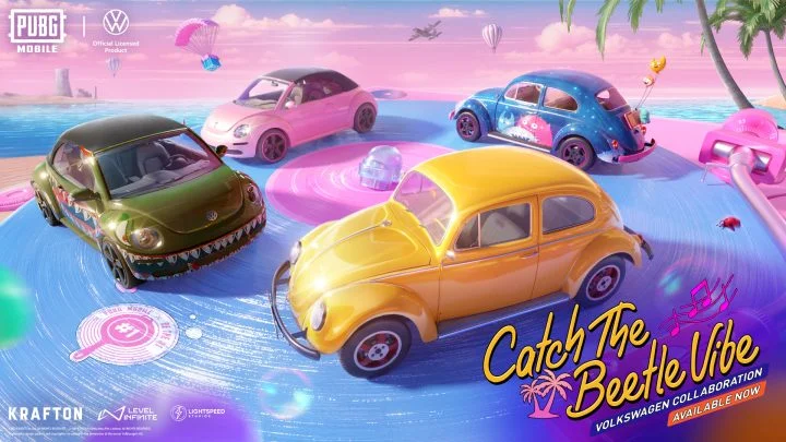 Pubg Mobile And Volkswagen Team Up To Bring Iconic Beetle Models To The Battlegrounds
