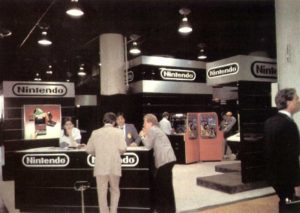 Nintendo Booth At The Amusement Operators Expo 1983