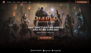 Diablo Immortal Pre Reg