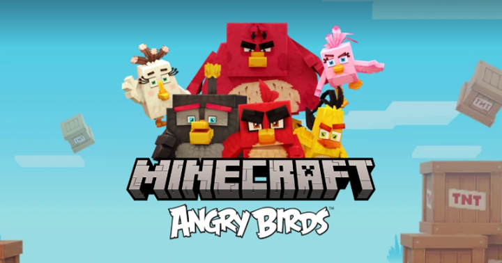 Minecraft X Angry Birds 2
