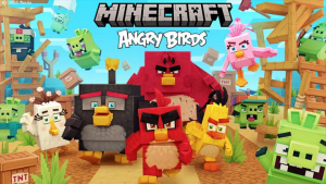 Minecraft X Angry Birds 5