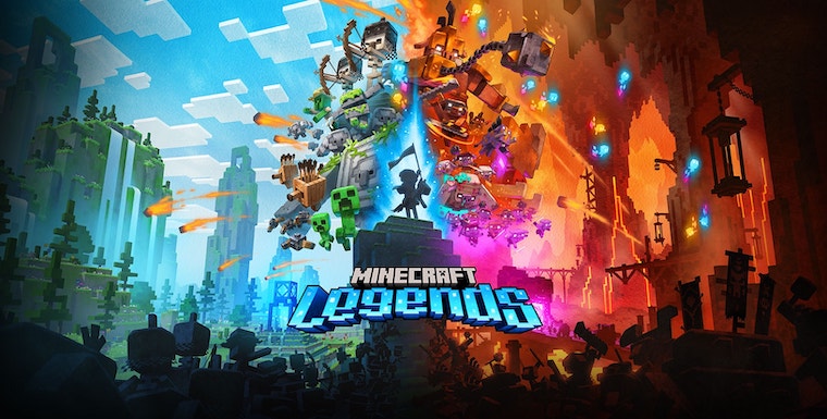 Minecraft Legends' is a new action-strategy game coming 2023