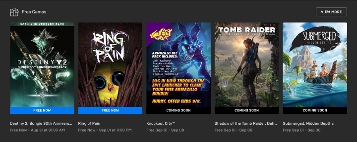 Shadow of the Tomb Raider and more FREE for a limited time on the