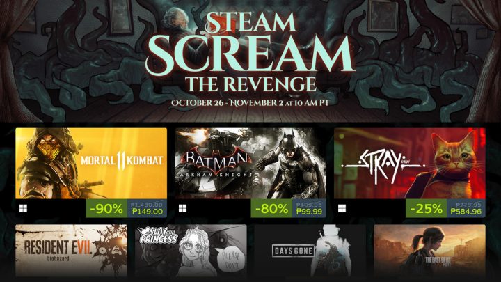 Steam Scream Halloween Sale Fi