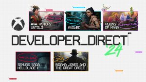 Xbox Developer_Direct announcements and release dates