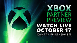 October 17 Xbox Partner Preview to Showcase New Releases