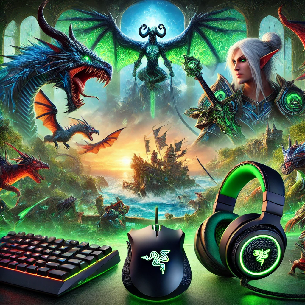 Snag Exclusive WoW Mounts & Pet with Razer Gear!