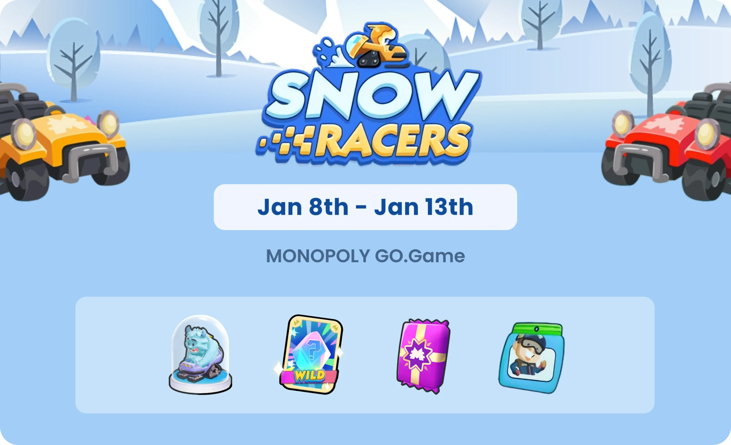 Monopoly Go Starts 2025 with Thrilling Snow Racers Mini-Game