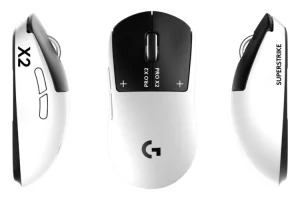 Logitech unveils Pro X2 Superstrike mouse with haptic clicks and rapid trigger